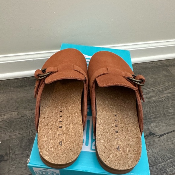 REEF Women’s Vista Serenity Mule Oasis Suede Size 8 - Picture 3 of 6